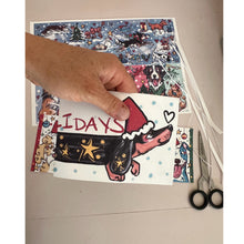 Load image into Gallery viewer, Printable Christmas Dog Card collection of 4 fun dog designs 🎄🐶