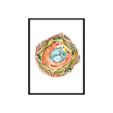 Load image into Gallery viewer, Squirrels Snuggled in their Nest