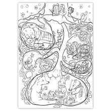 Load image into Gallery viewer, Woodland Animal Printable Colouring Page Bundle