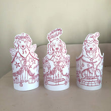 Load image into Gallery viewer, Christmas Dog Colouring Pages