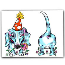 Load image into Gallery viewer, Dog Birthday Card