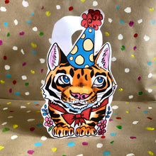 Load image into Gallery viewer, Tiger Birthday Card