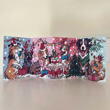 Load image into Gallery viewer, Printable Christmas Dog Card collection of 4 fun dog designs 🎄🐶

