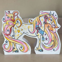 Load image into Gallery viewer, Horse Card DIY Colouring
