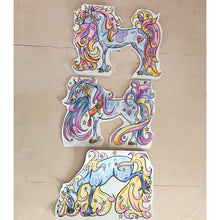 Load image into Gallery viewer, Horse Card DIY Colouring
