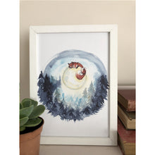 Load image into Gallery viewer, Foxes and Moon
