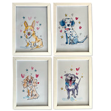 Load image into Gallery viewer, Cute Dog Printable Wall Art Set
