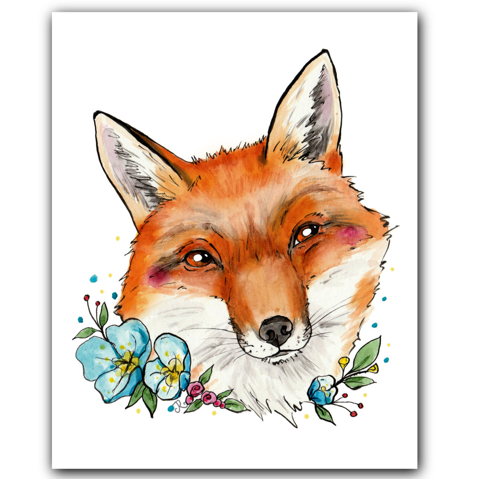 fox printable tiggy and Freddie designs