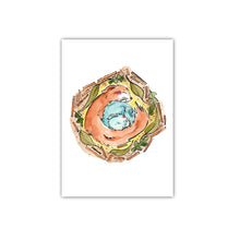 Load image into Gallery viewer, Squirrels Snuggled in their Nest
