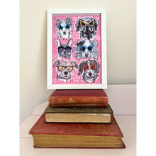 Load image into Gallery viewer, Dogs in Sunglasses Printable Wall Art
