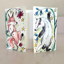 Load image into Gallery viewer, Printable woodland Animal Cards

