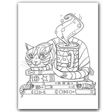 Load image into Gallery viewer, Witches Pantry and Witchy Cat
